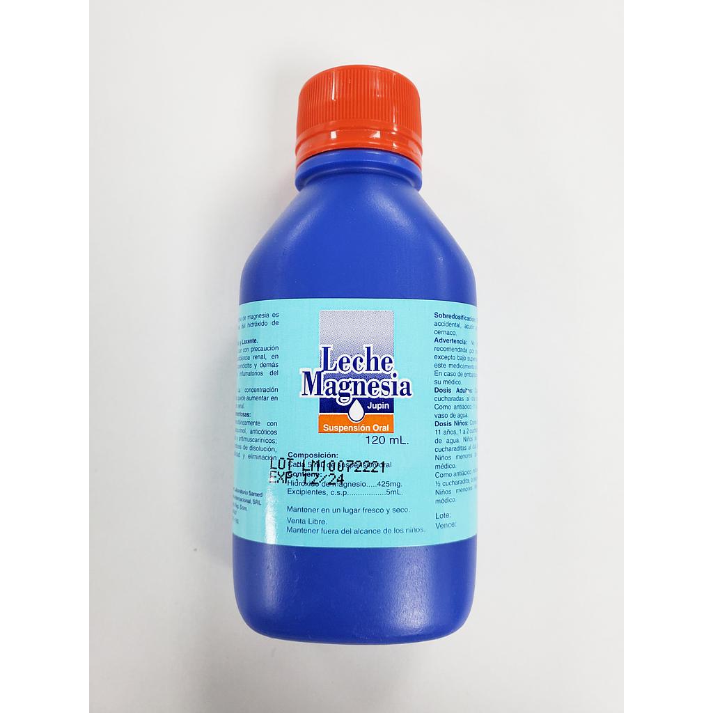 Leche Magnesia Jupin Susp x 120ml