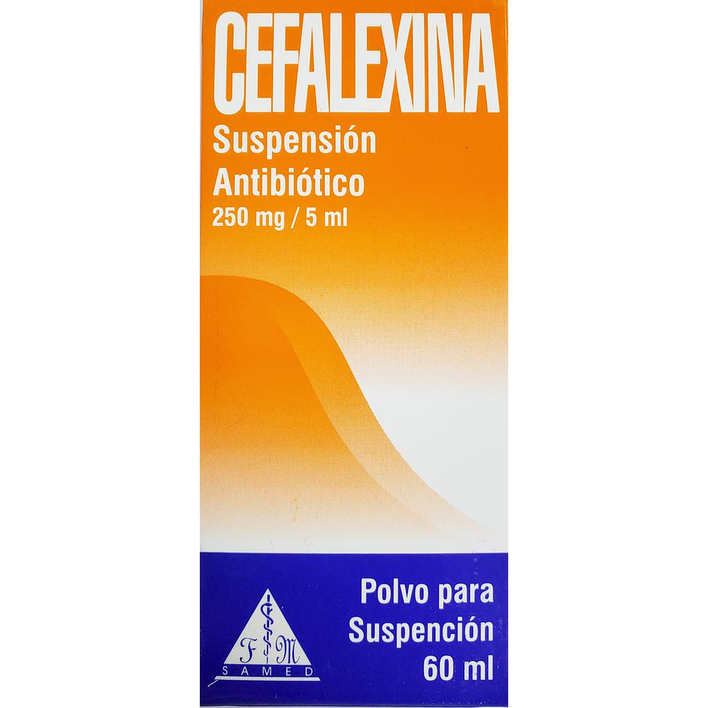 Cefalexina Samed Susp x 250mg x 60ml