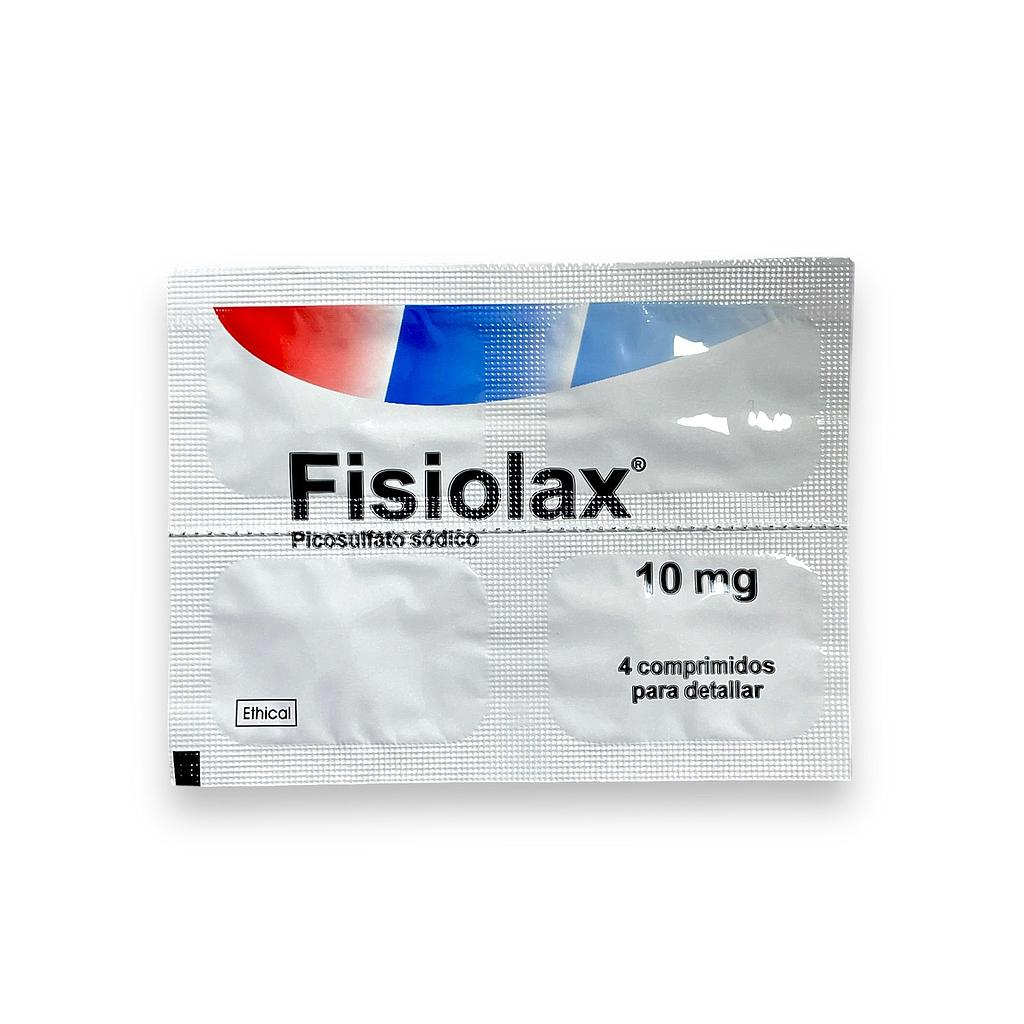 Fisiolax 10mg x 1 Sobre 4 Caps