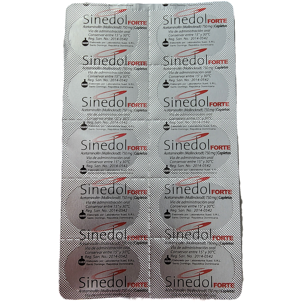 Sinedol Forte x 1 Blister/10 Caps