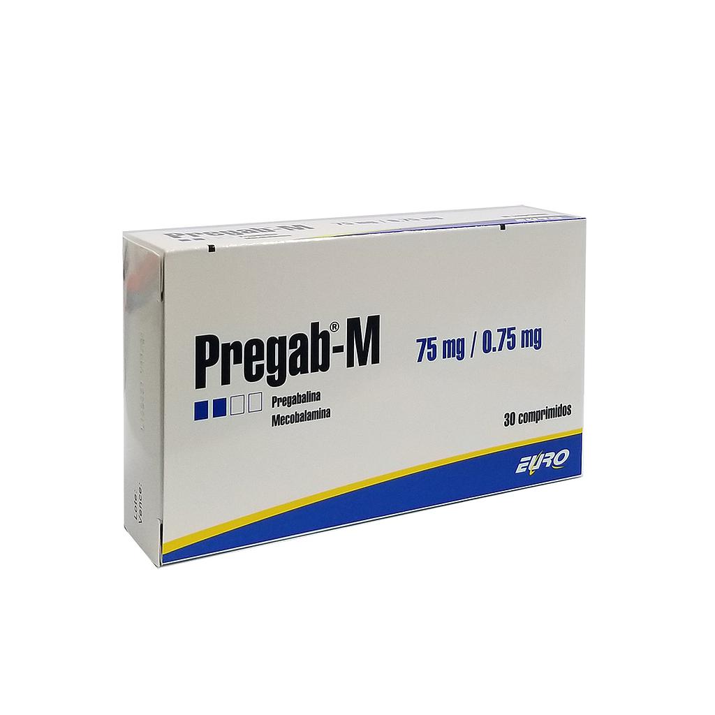 Pregab-M 75/0.75mg x 30 Comps