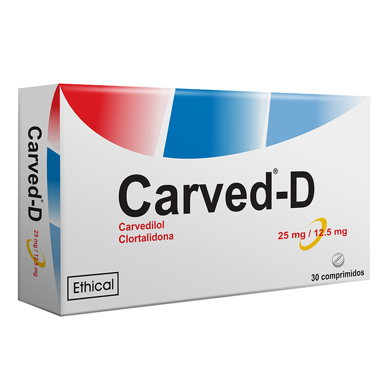 Carved D 25/12.5mg x 30 Comps