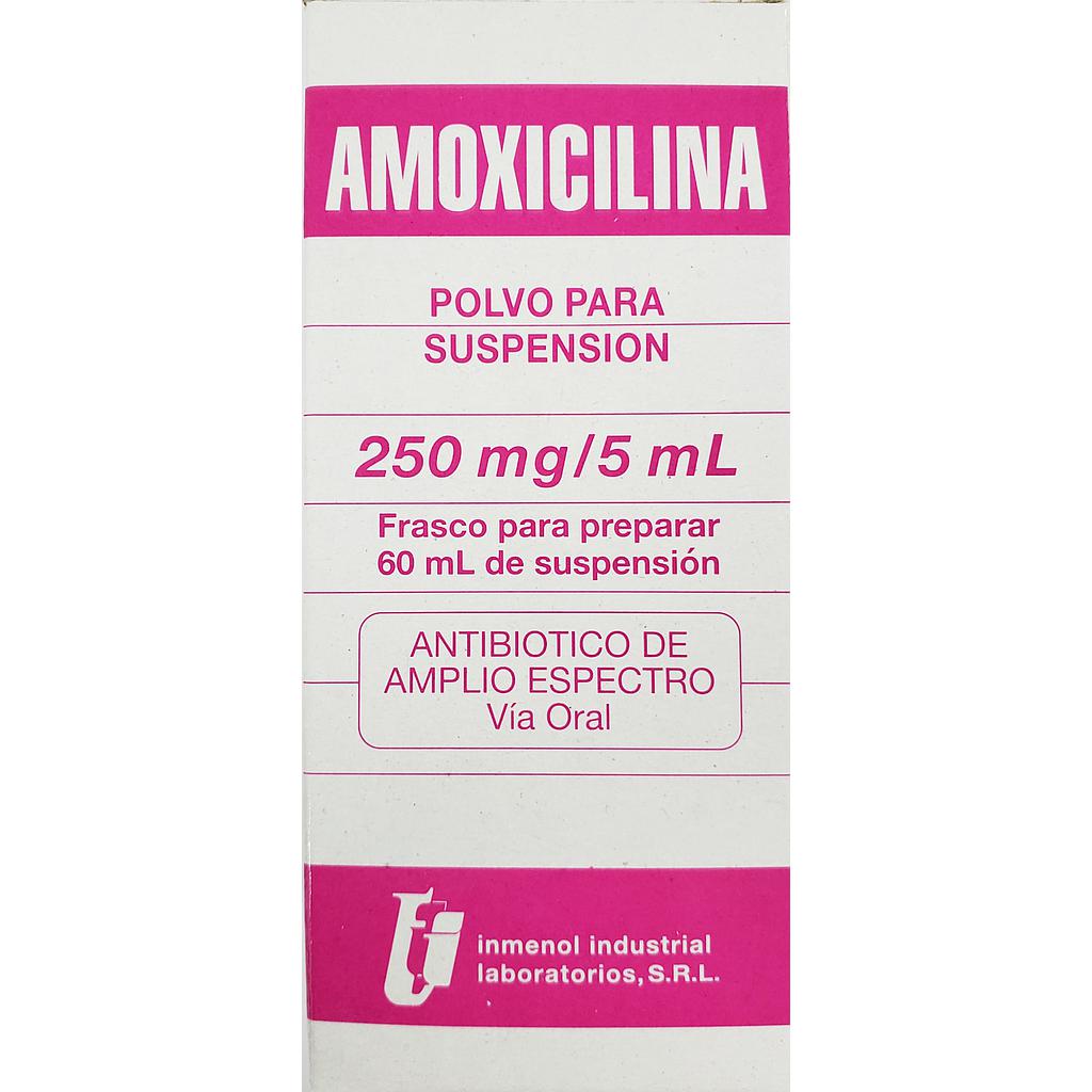 Amoxicilina Susp Inmenol 250mg/5ml x 60ml