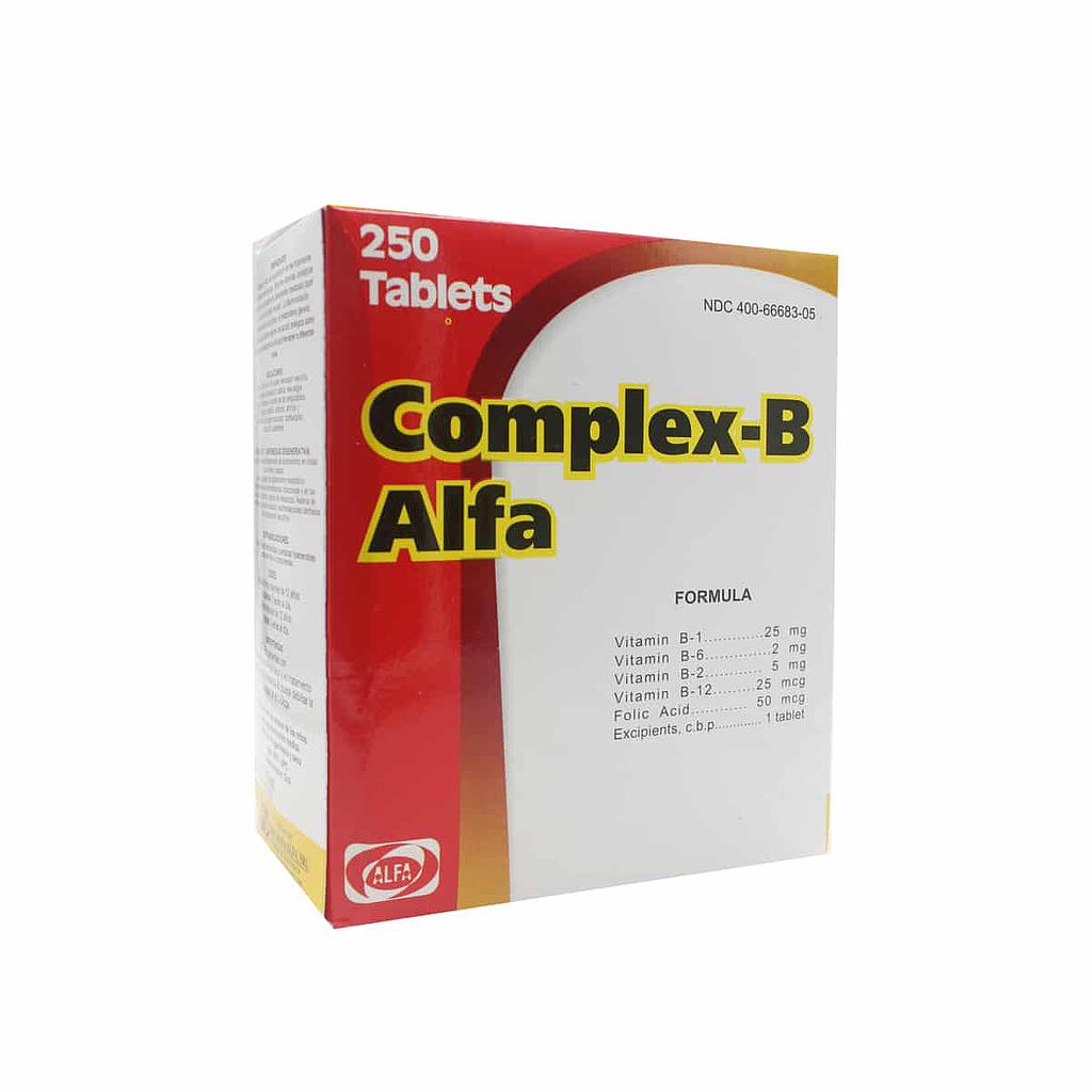 Complejo B Alfa x 250 Caps