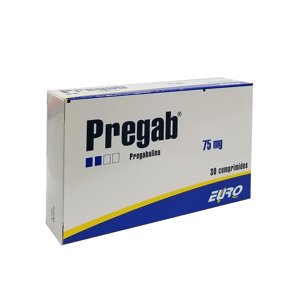 Pregab 75mg x 30 Comps