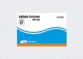 Sulfato Ferroso IF 300mg x 100 Caps