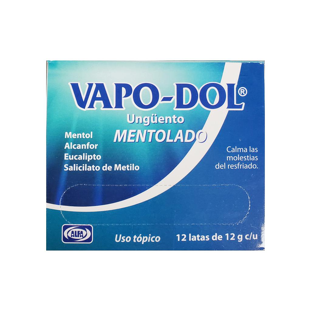 Vapodol Unguento 12g x 12 Unds