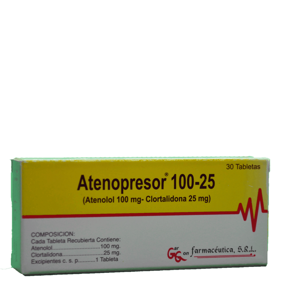 Atenopresor 100/25mg x 30 Tabs