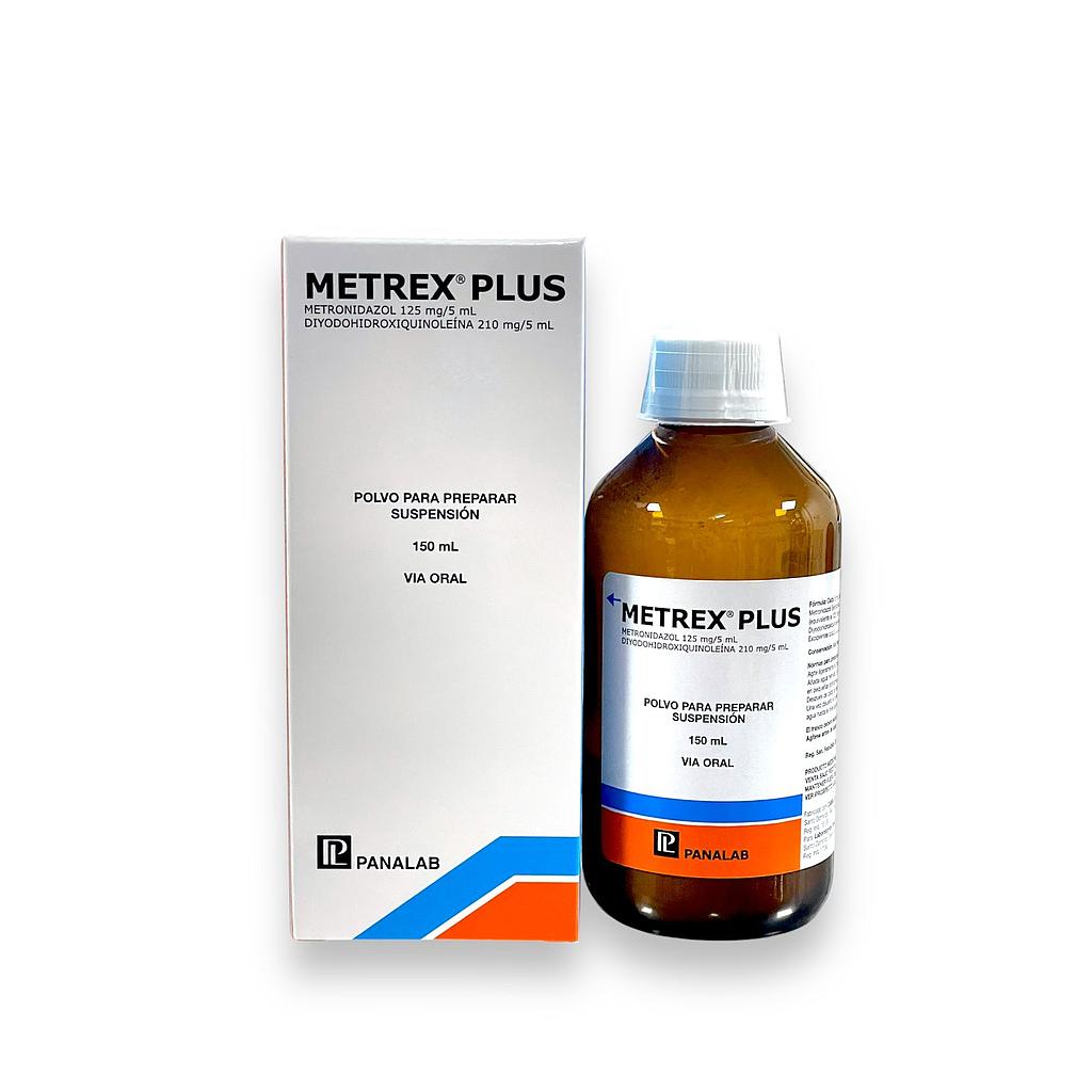 Metrex Plus 125/210mg Susp. x 150ml