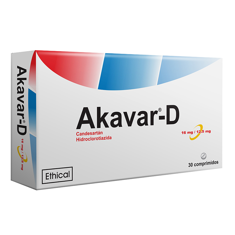Akavar D 16/12.5mg x 30 Comps