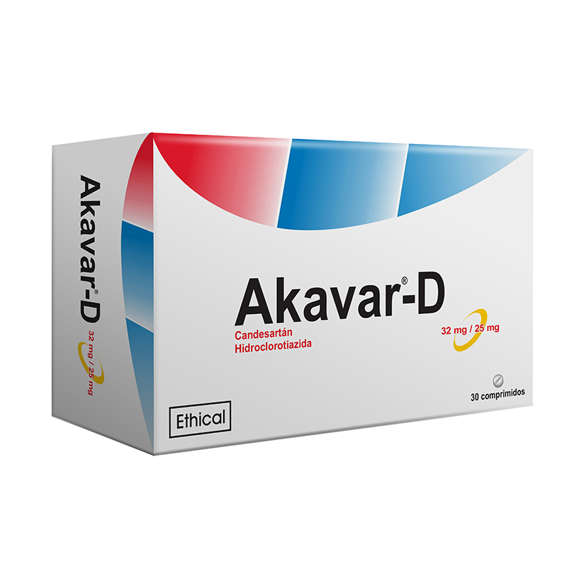 Akavar D 32/25mg x 30 Comps