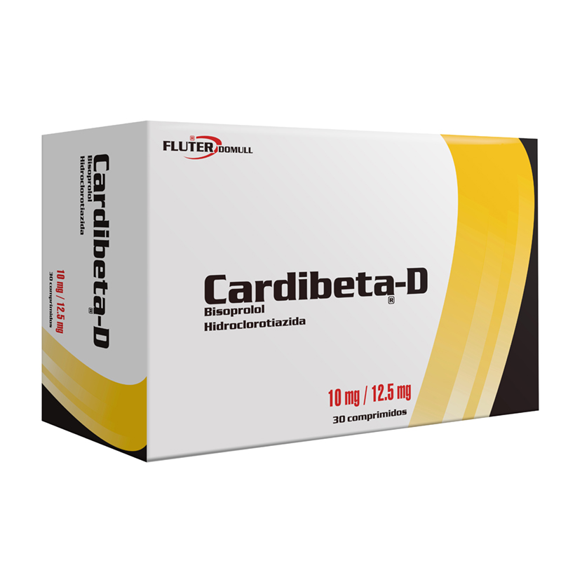 Cardibeta D 10/12.5mg x 30 Comps