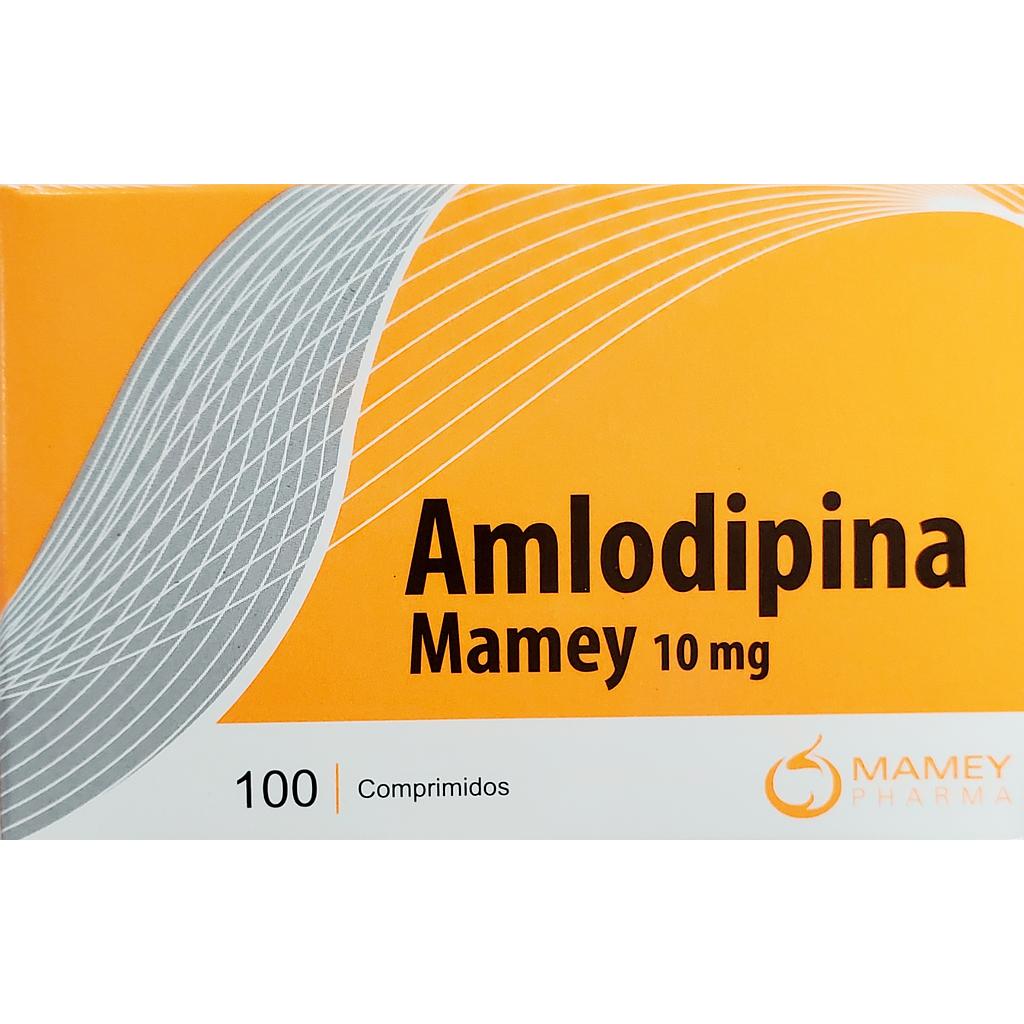 Amlodipina Mamey 10mg x 100 Comps