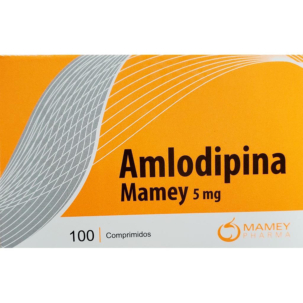 Amlodipina Mamey 5mg x 100 Comps