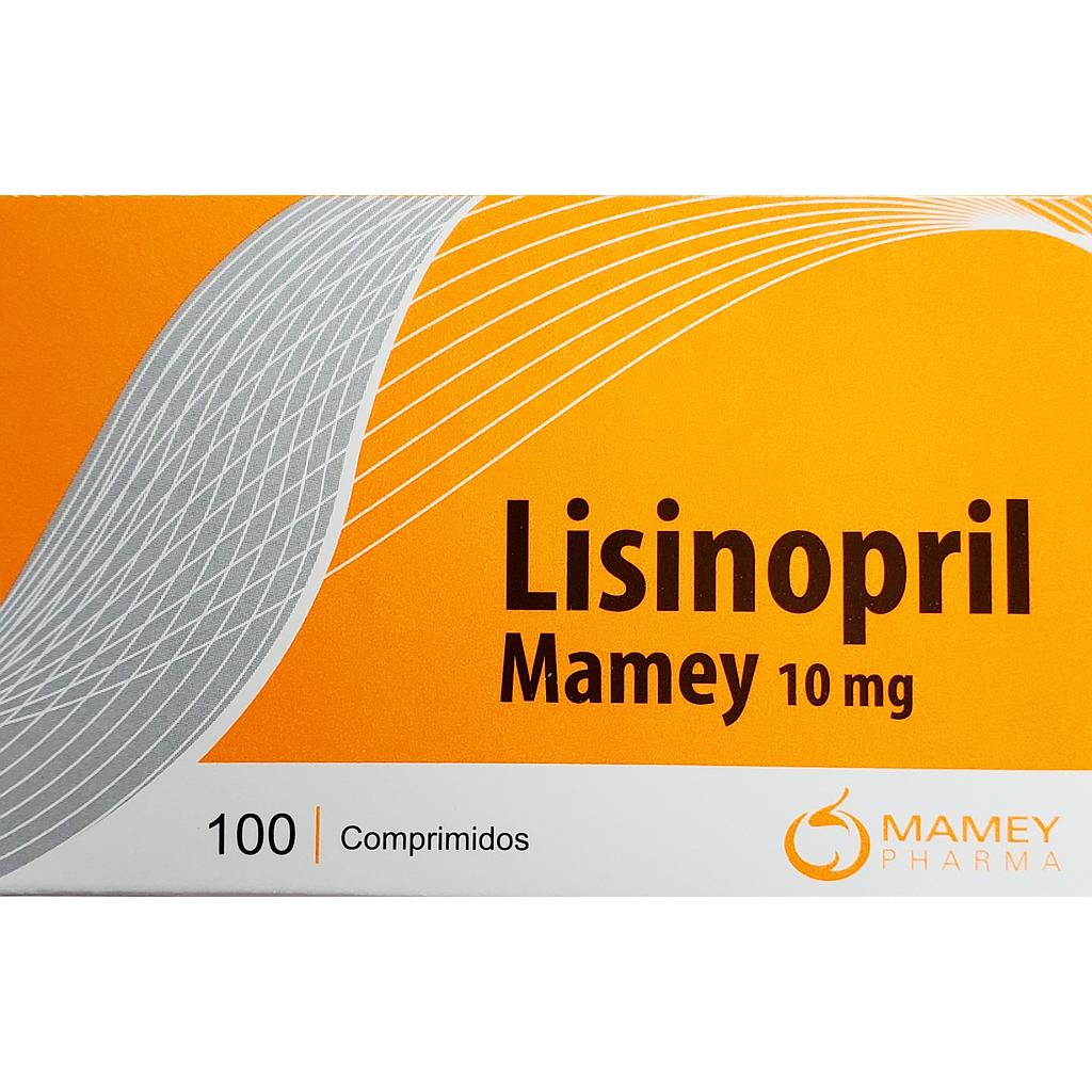 Lisinopril Mamey 10mg x 100 Comps
