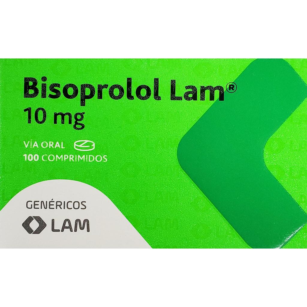 Bisoprolol Lam 10mg x 100 Comps
