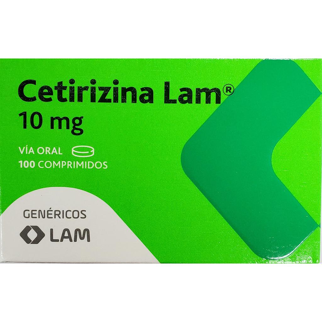 Cetirizina Lam 10mg x 100 Comps