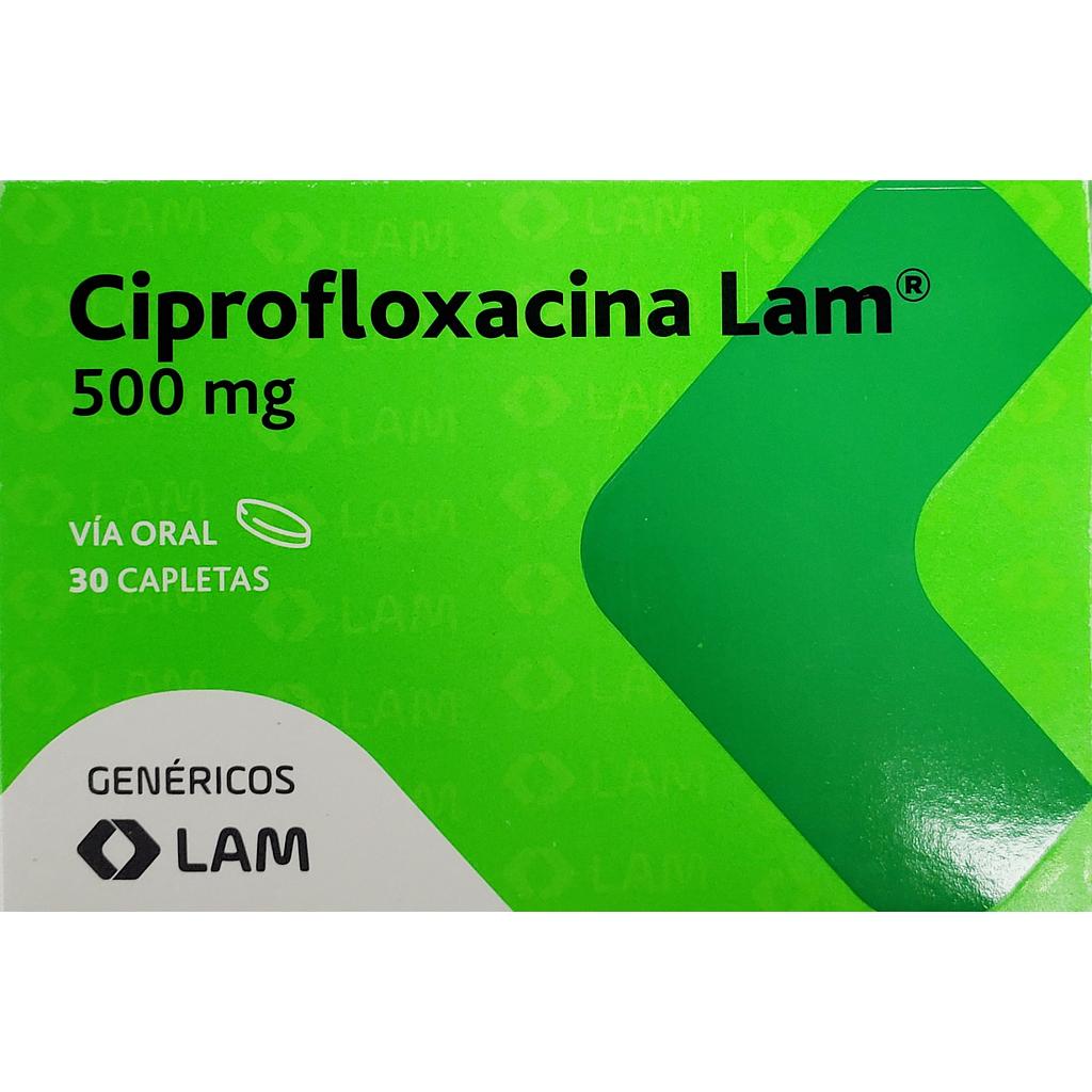 Ciprofloxacina Lam 500mg x 30 Comps