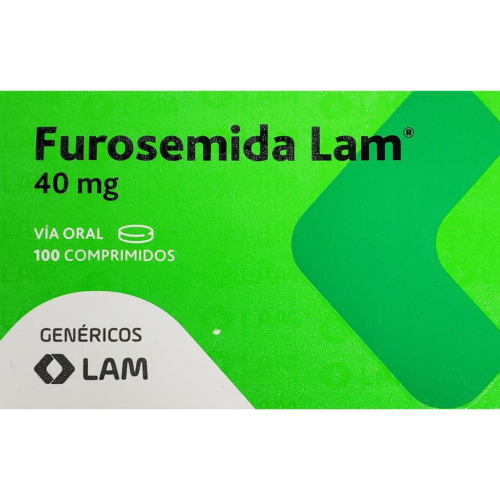 Furosemida Lam 40mg x 100 Comps