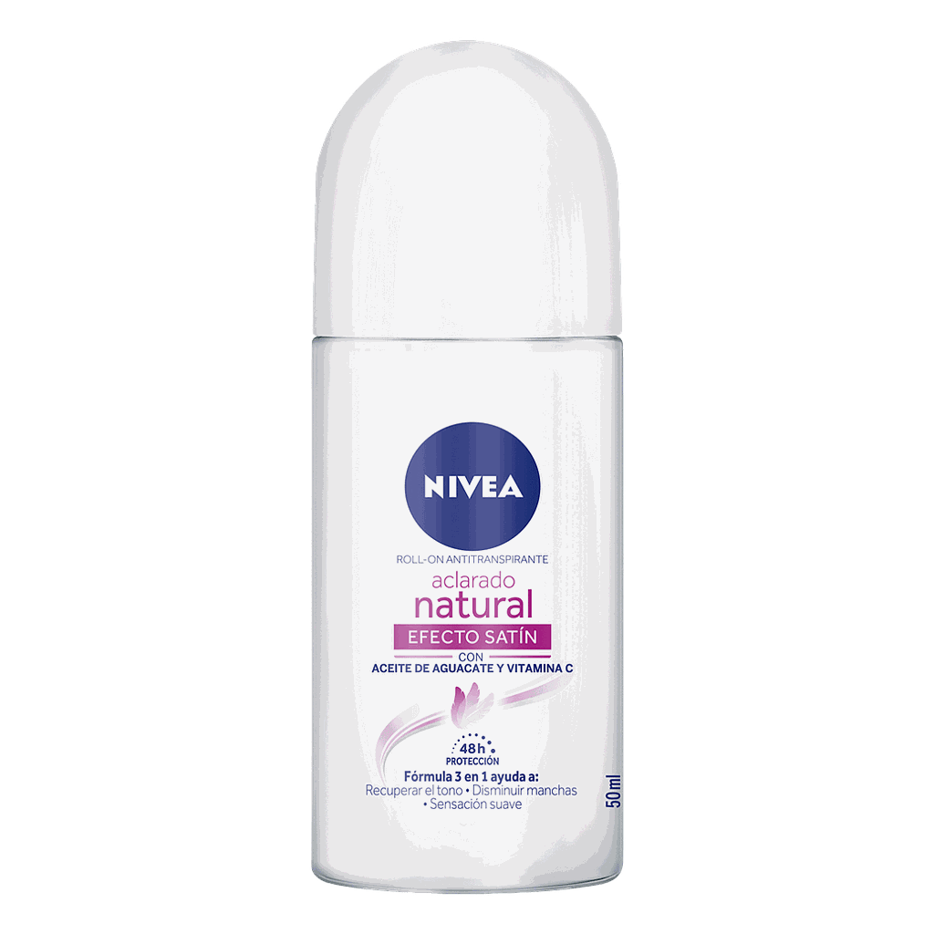 Nivea Deo Roll On Aclarado Natural Efecto Satin x 50ml
