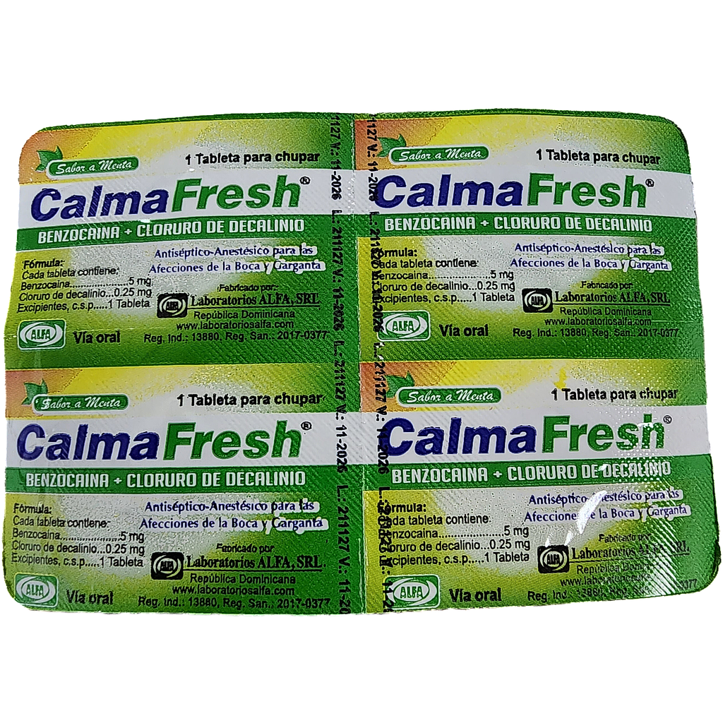 Calma Fresh x 1 Blister/4 Caps