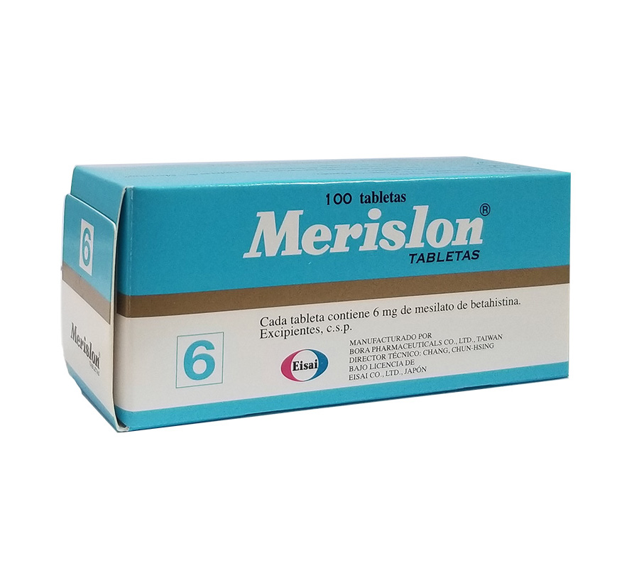 Merislon 6mg x 100 Tabs