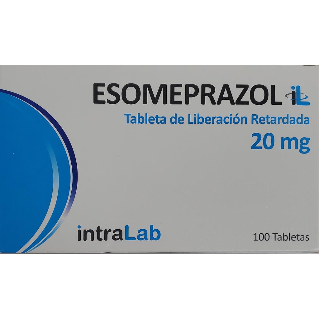 Esomeprazol Intralab 20mg x 100 Caps