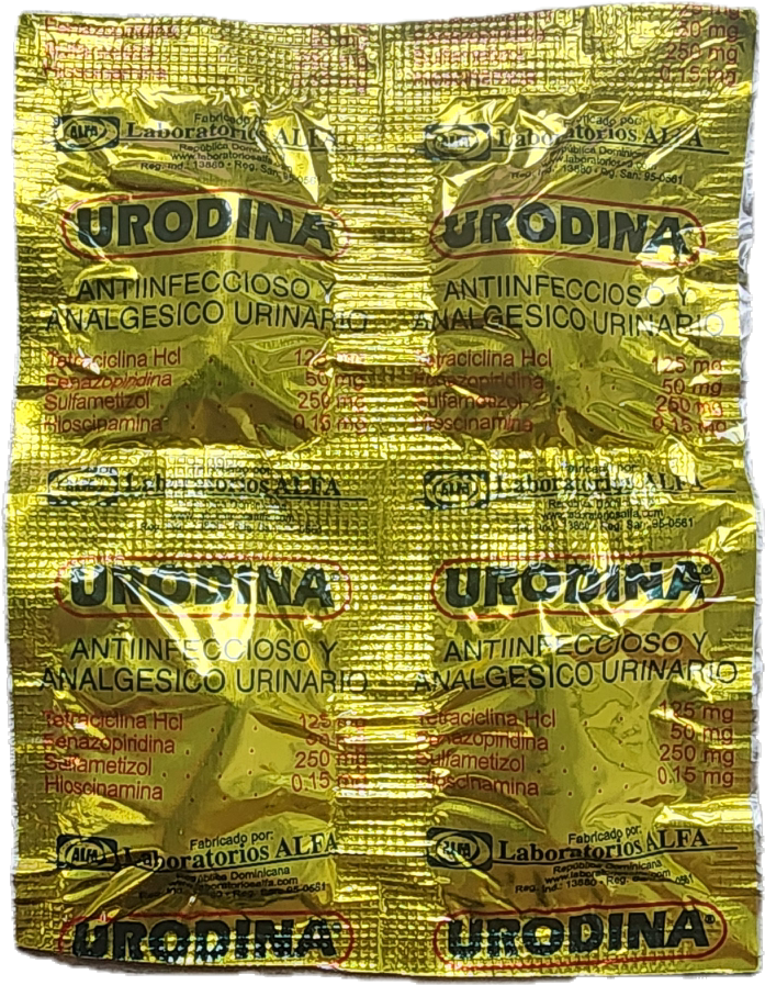 Urodina x 1 Blister/4 Caps