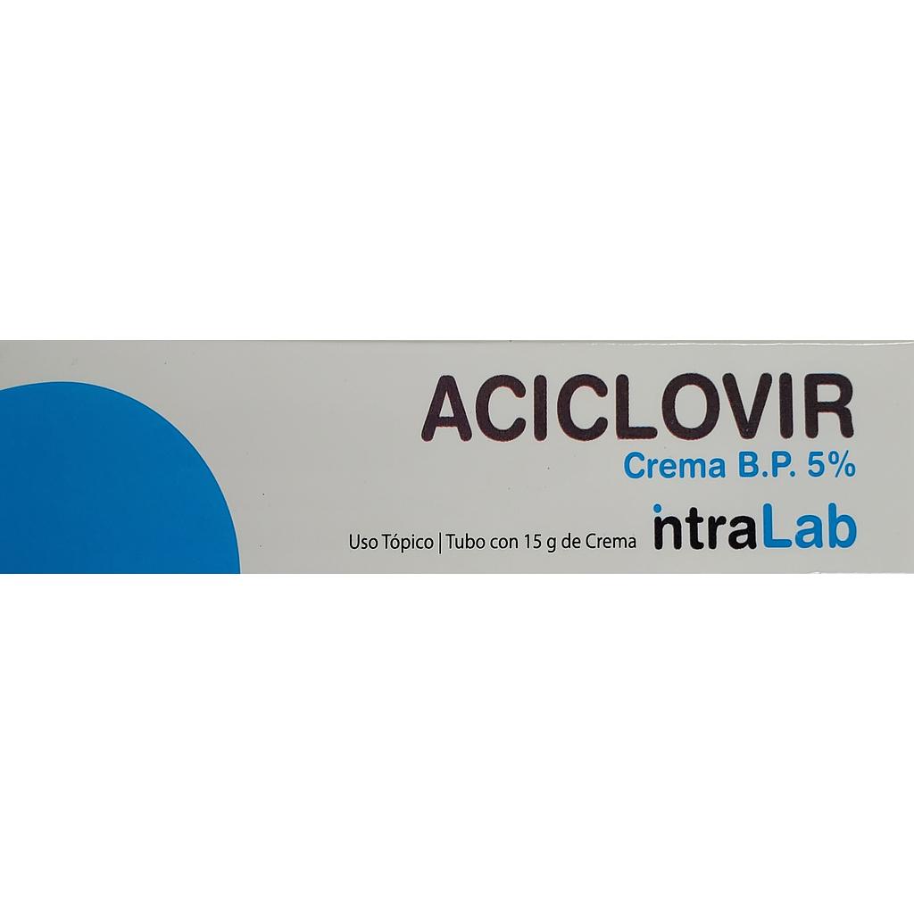 Aciclovir Intralab Crema 5% x 15gr