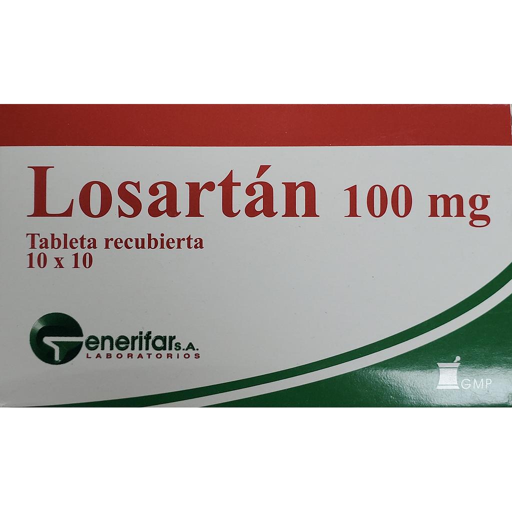 Losartan Generifar 100mg x 100 Tabs