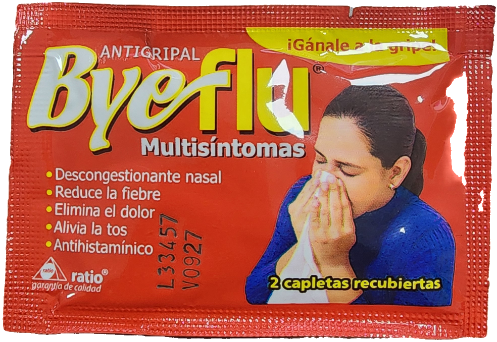 Bye Flu x 1 Sobre 2 Caps