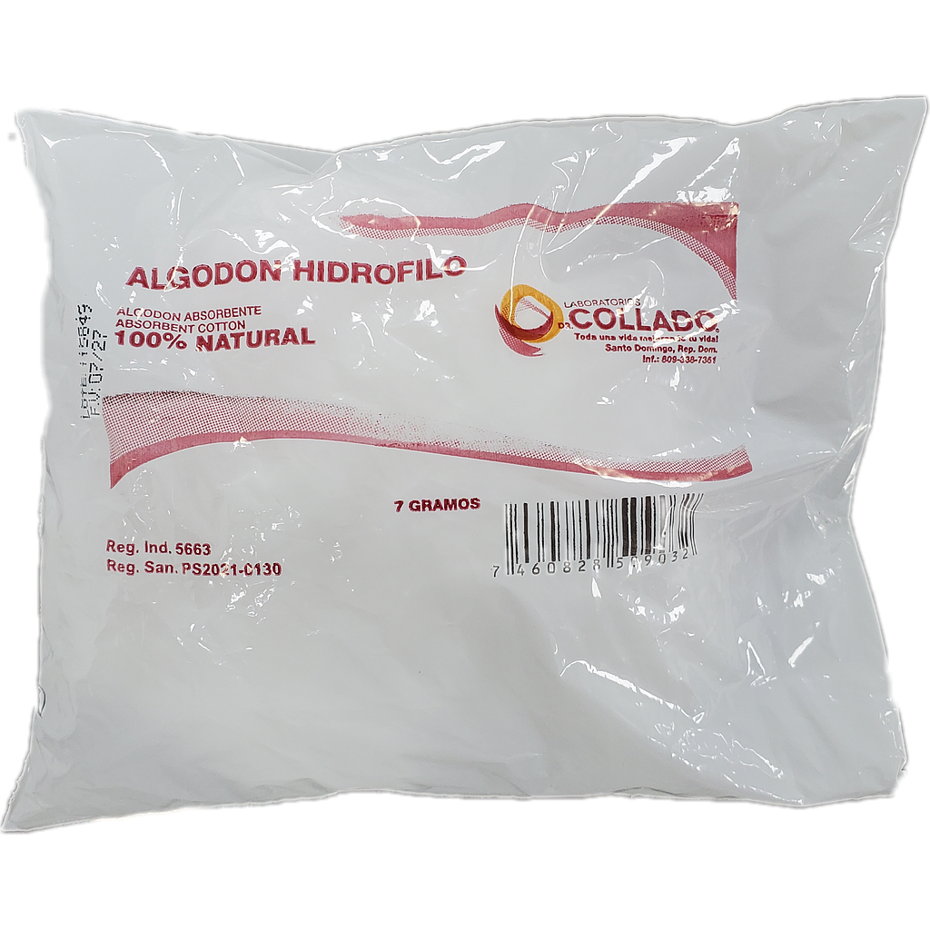 Algodon Collado Prosan Zis Zas ABS x 7gr