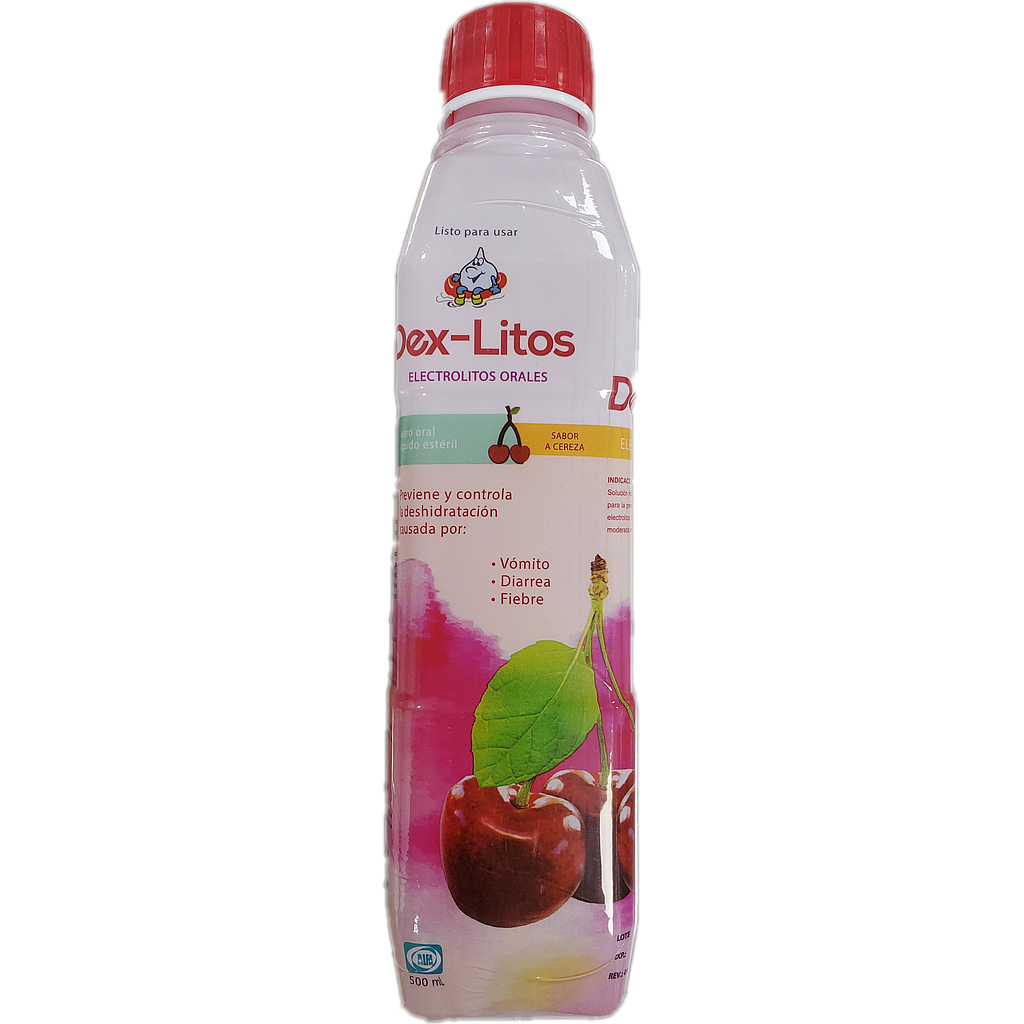 Dex-litos Suero Oral Cereza x 500ml