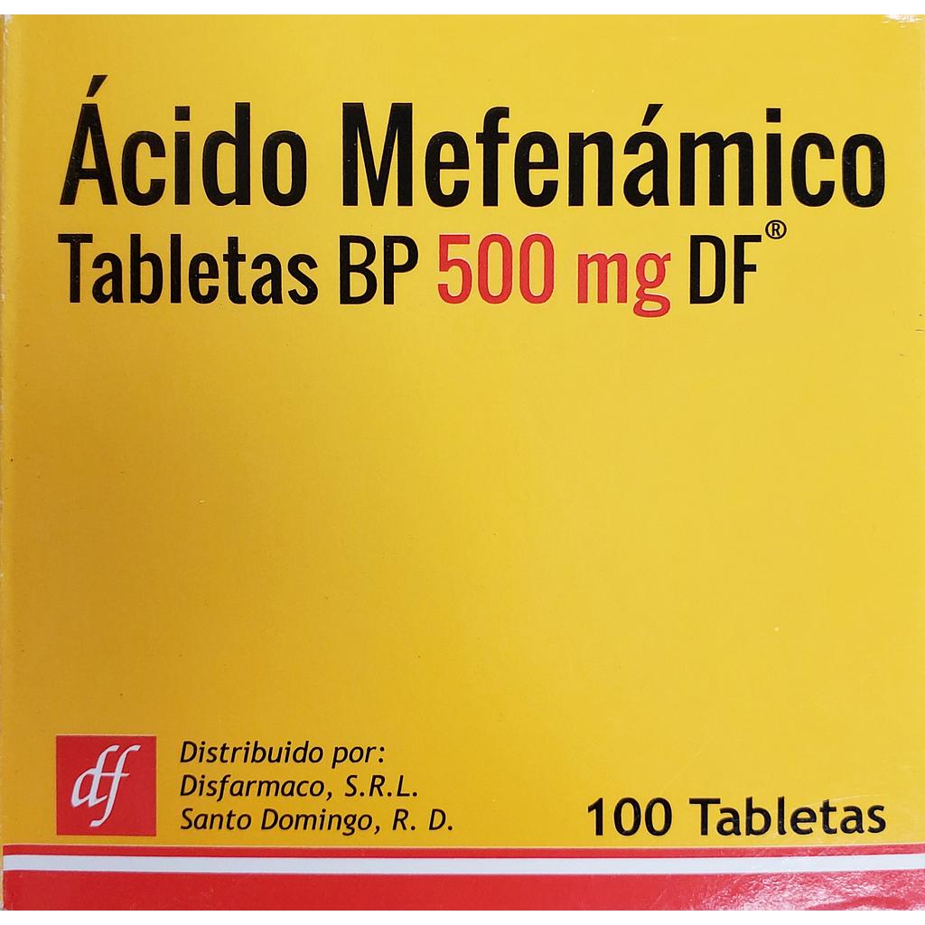 Acido Mefenamico DF 500mg x 100 Caps