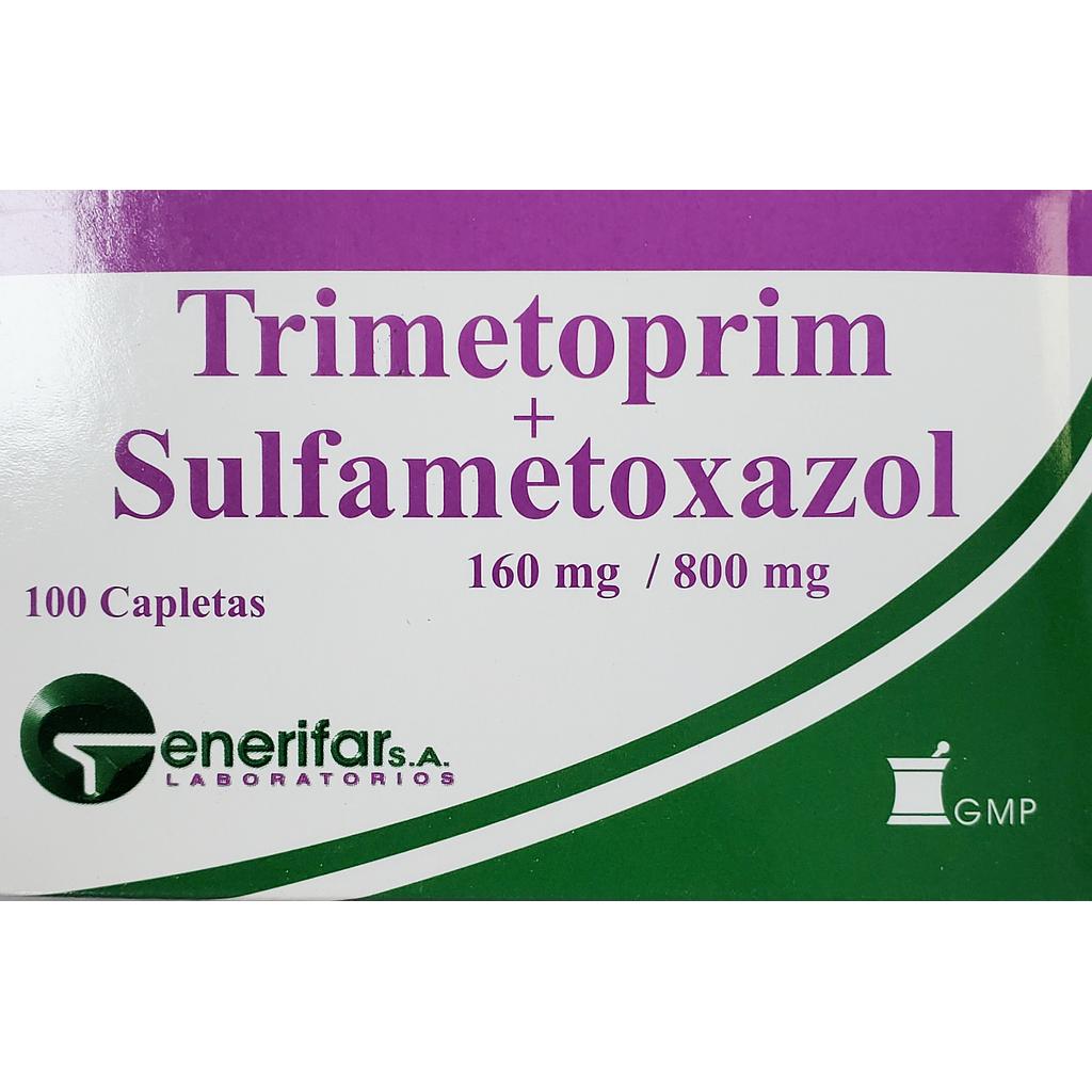Trimetoprim Sulfa Generifar 160/800mg x 100 Tabs