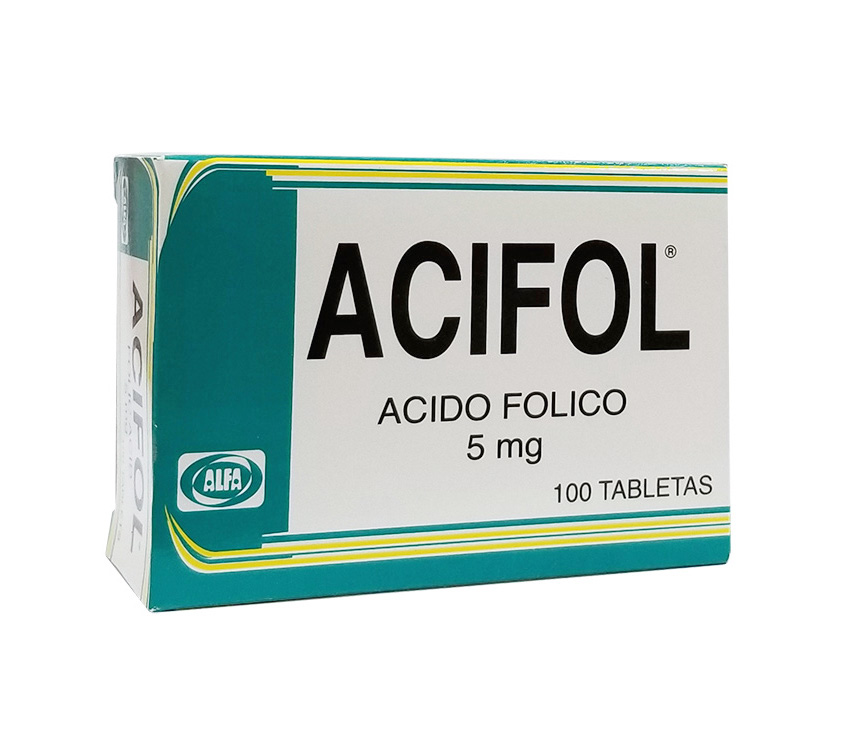 Acifol x 100 Tabs