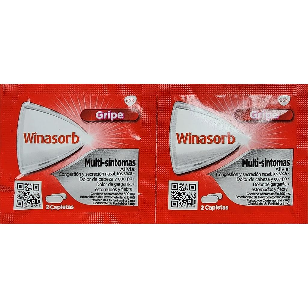 Winasorb Multi Sintomas x 1 Blister/4 Caps