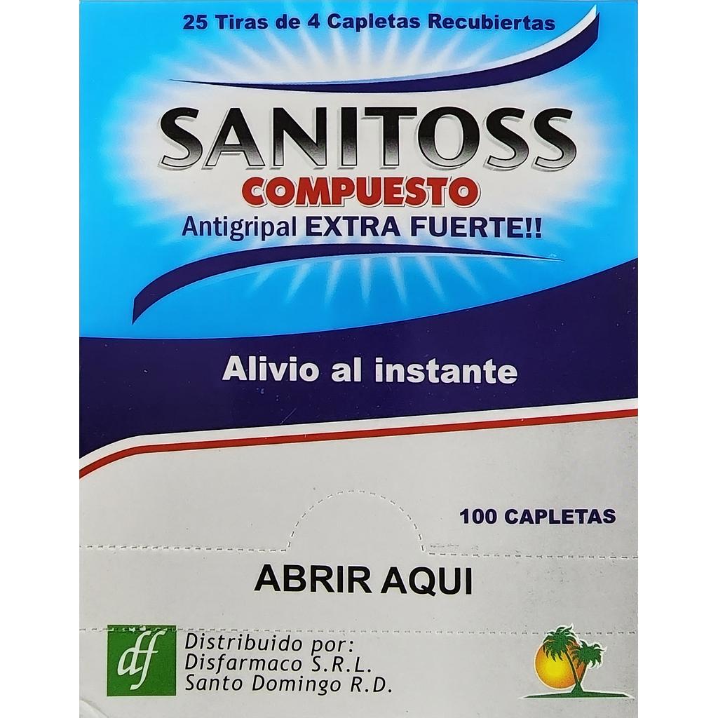 Sanitoss Antigripal Compuesto x 100 Caps