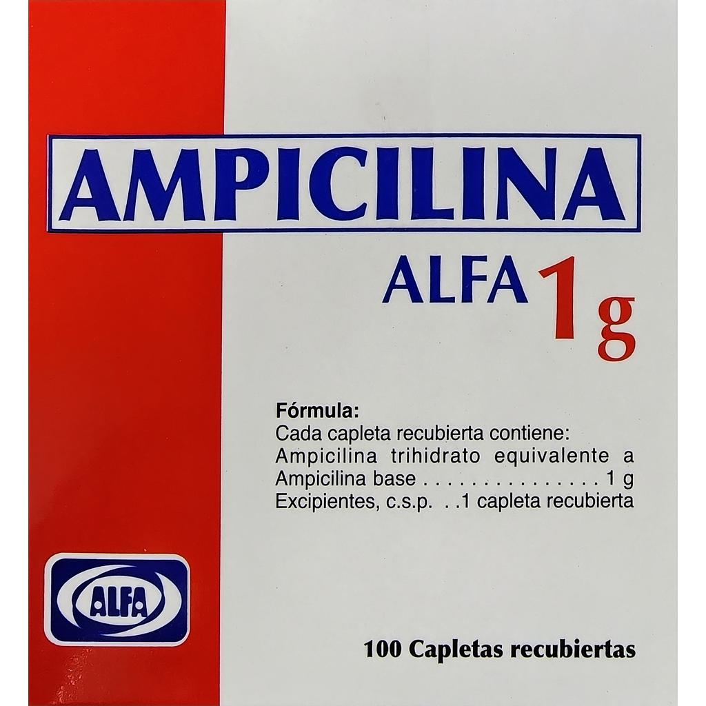 Ampicilina Alfa 1000mg x 100 Caps