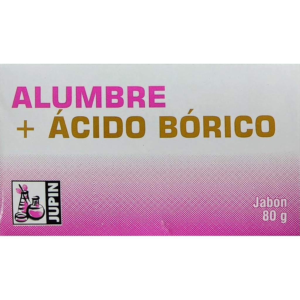 Jabon Alumbre+Acido Borico Jupin x 80gr