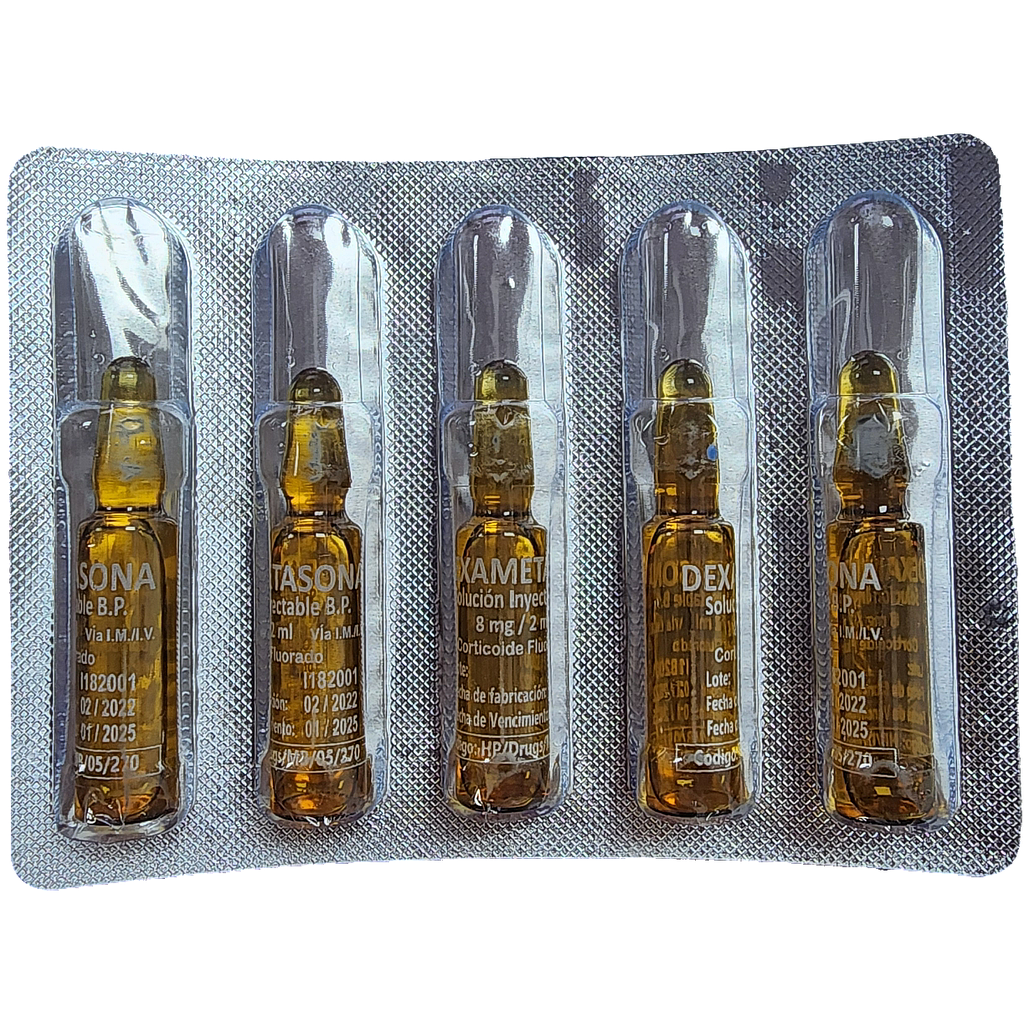 Dexametasona Intralab 8mg/2ml x 5 Amp