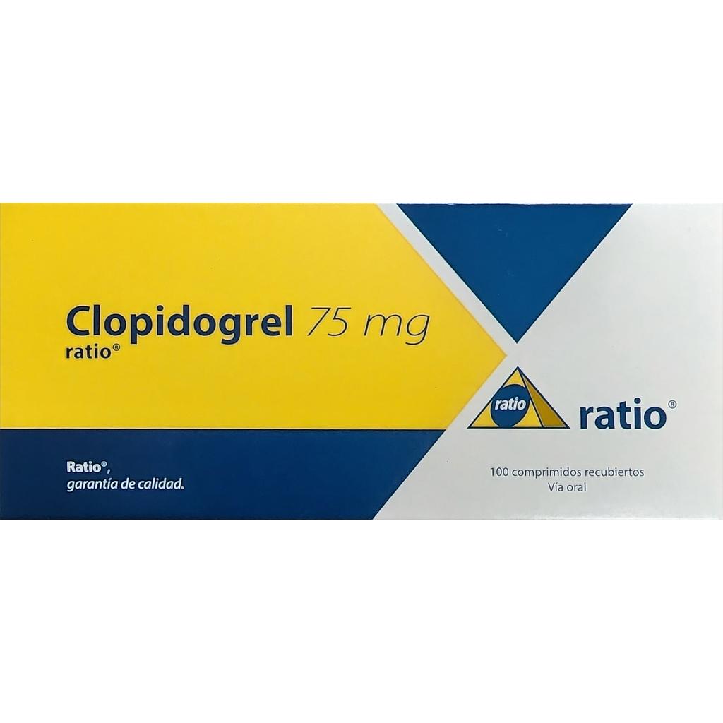 Clopidogrel Ratio 75mg x 100 Crecs