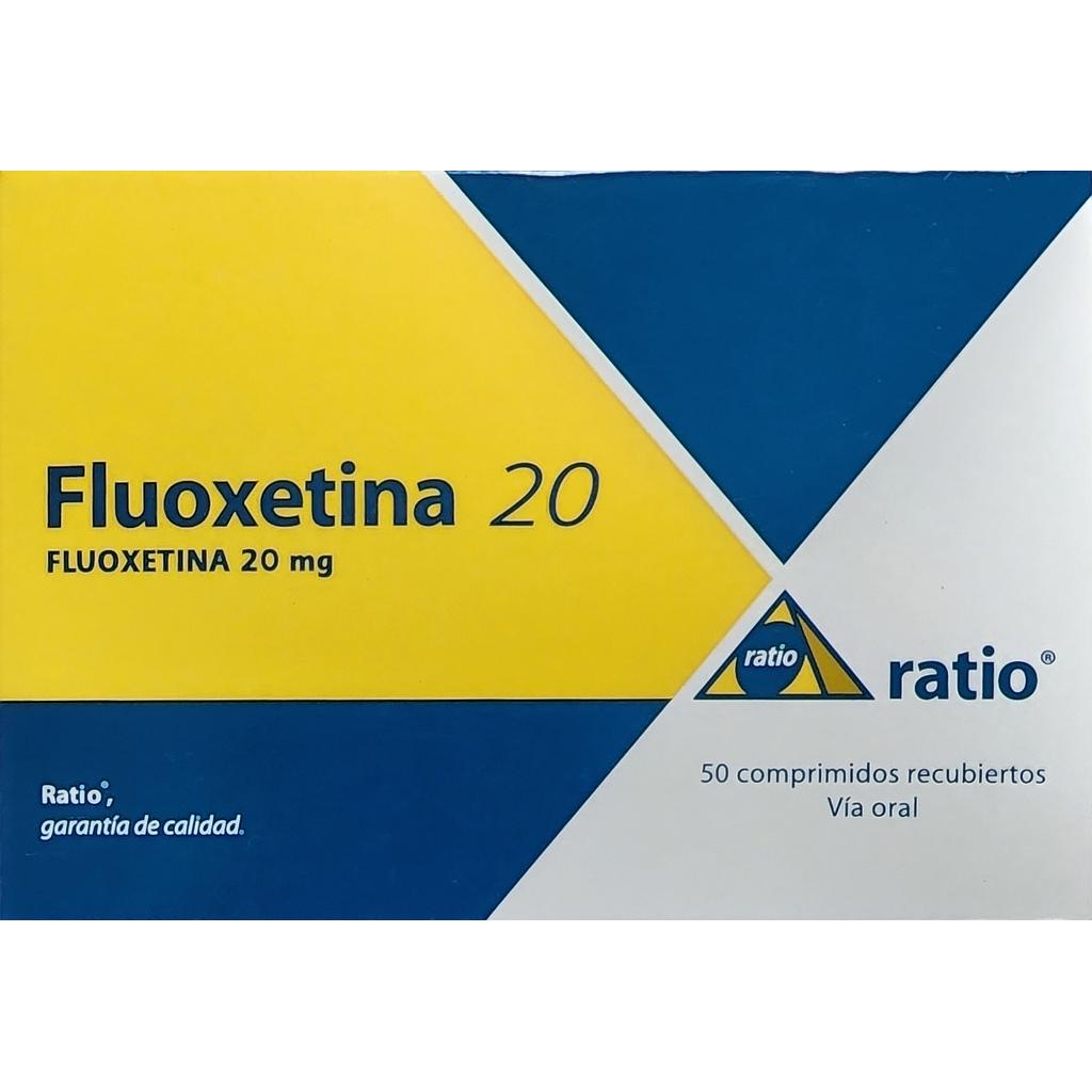 Fluoxetina Ratio 20mg x 50 Crecs