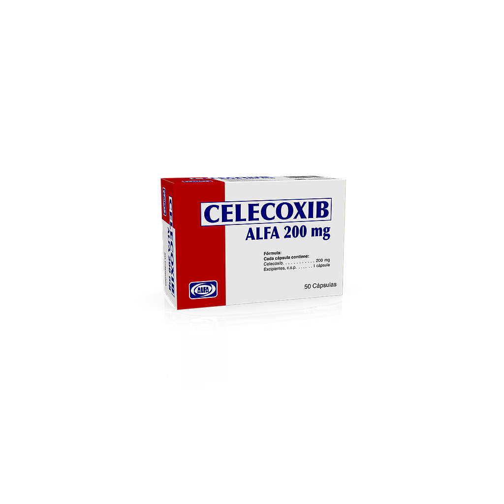 Celecoxib Alfa 200mg x 50 Caps