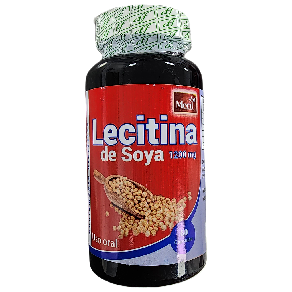 Lecitina de Soya DF 1200mg Fco. x 60 Caps