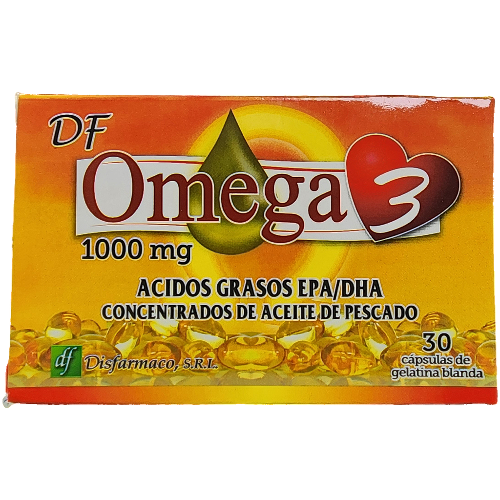 Omega 3 DF 1000mg Caja x 30 Caps