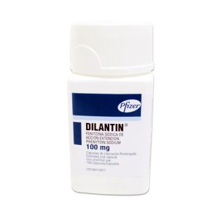 Dilantin 100mg x 100 Tabs