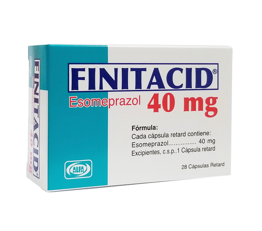 Finitacid 40mg x 14 Caps