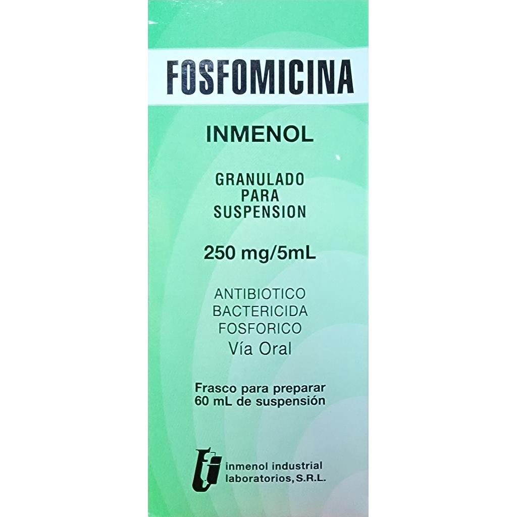 Fosfomicina Inmenol Susp. 250mg x 60ml
