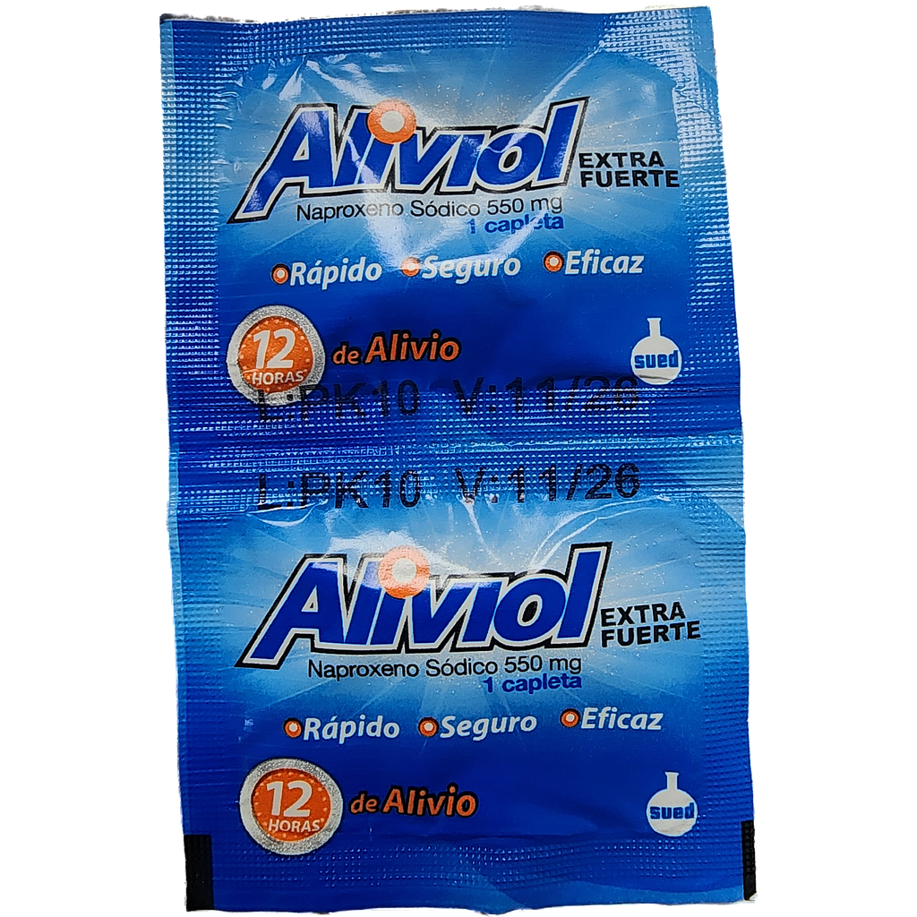 Aliviol 550mg x 1 Blister/2 Caps